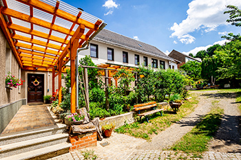 Unser Urlaubshof in Saalburg Ebersdorf